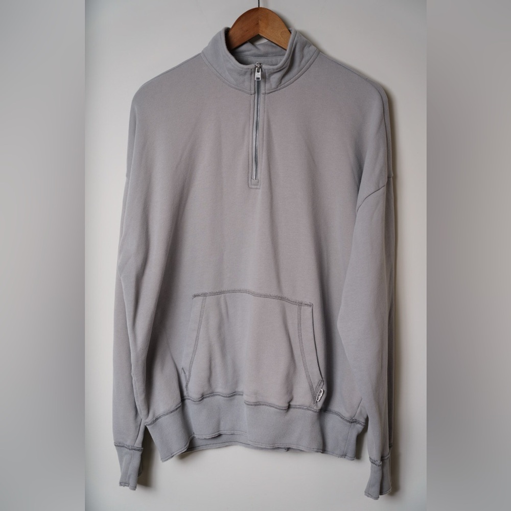 Hollister sweatshirt Men’s Y2K zip up pullover